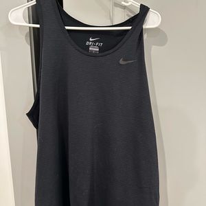 Black Nike large tank top
